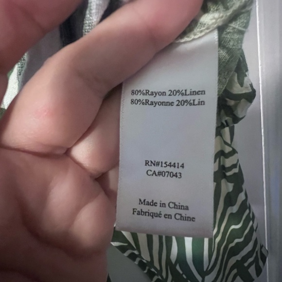 Gemma + Jane palm print pants and top - Picture 8 of 9